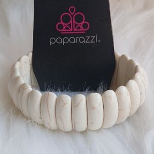 Paparazzi Cream Bracelet